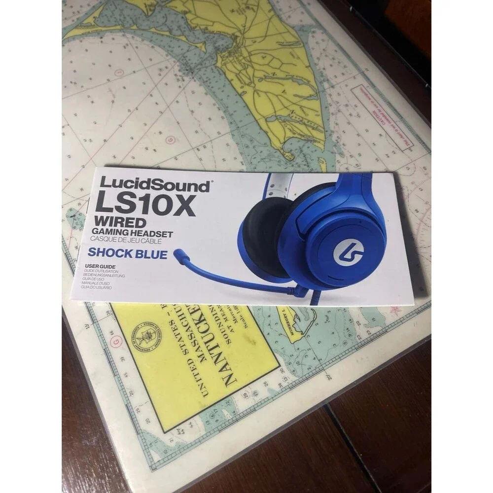 LucidSound LS10X Wired Gaming Headset for Xbox Series XS,Xbox one Shock Blue